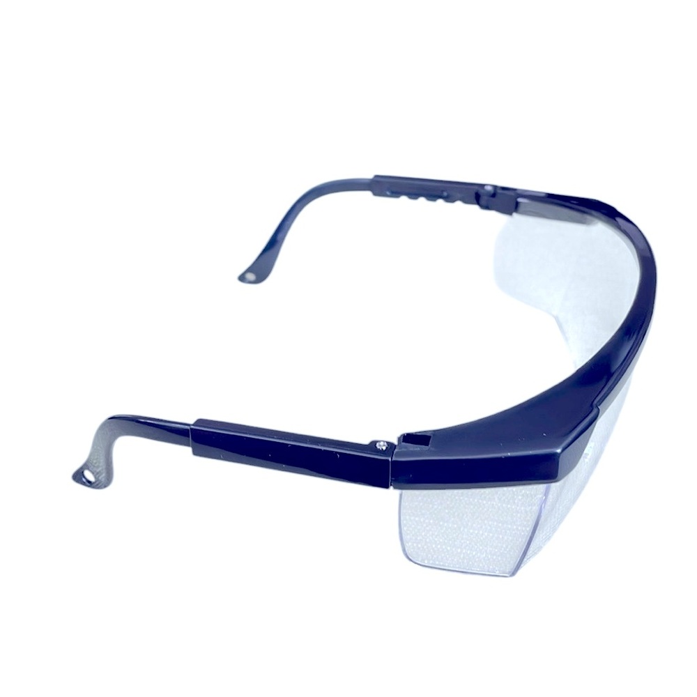 Two Pairs Brand New NoCry Model PH143C Clear Lens Safety Glasses & 1 Case